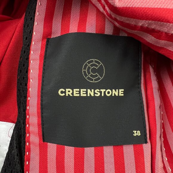 Anthropologie Creenstone Raincoat Rain Jacket Coat Colourful Funky Bright Spring - Picture 4 of 12